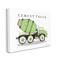 Stupell Industries Green Cement Truck Mixer Classic Construction Vehicle Canvas Wall Art